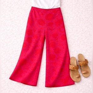 Kate Spade New York x Target Floral Linen Wide Leg Pants
